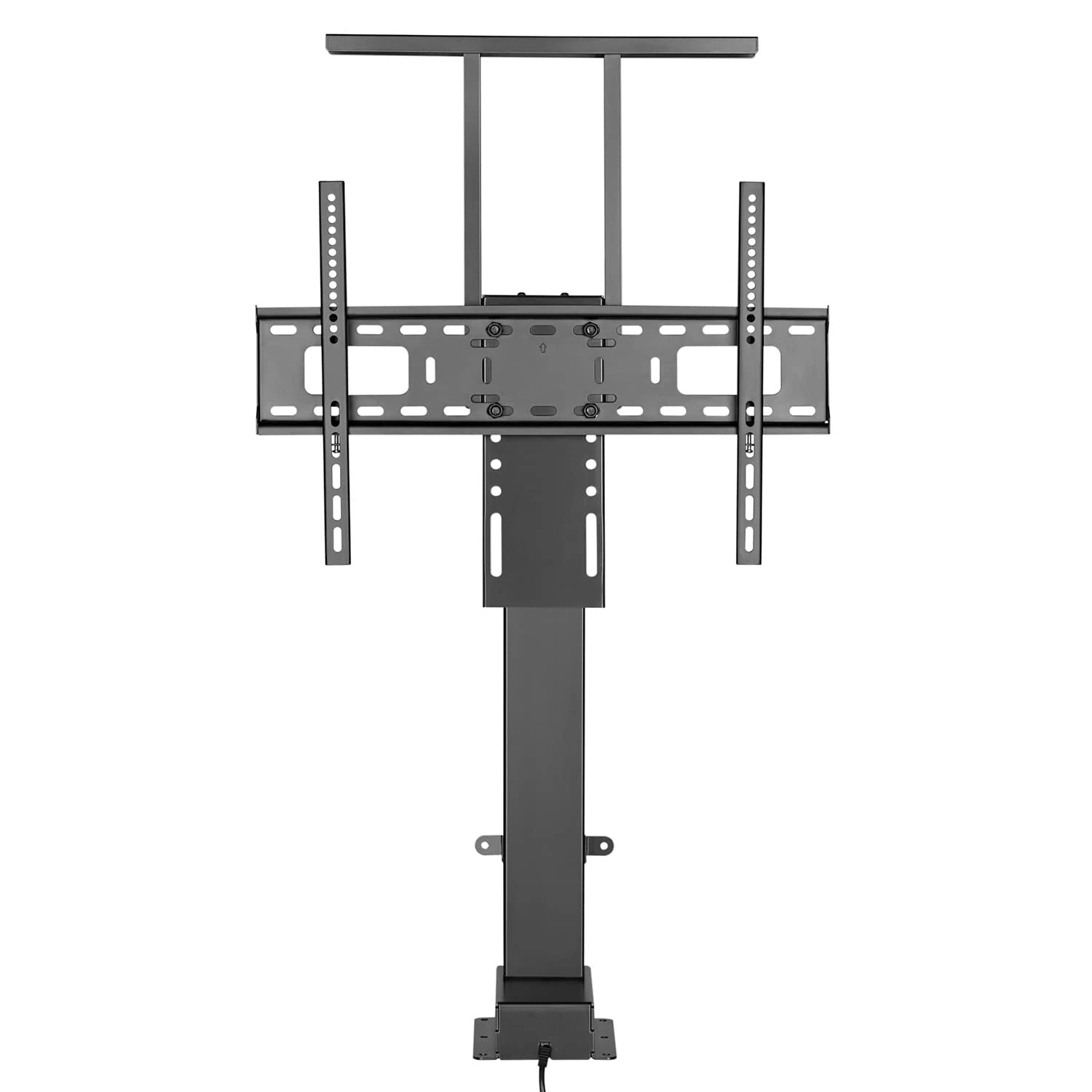 Allcam EFS66L Electric TV Lift/Motorised Height-adjustable Floor Stand for 40"-75" LCD/LED Screens Mount Size 600x400