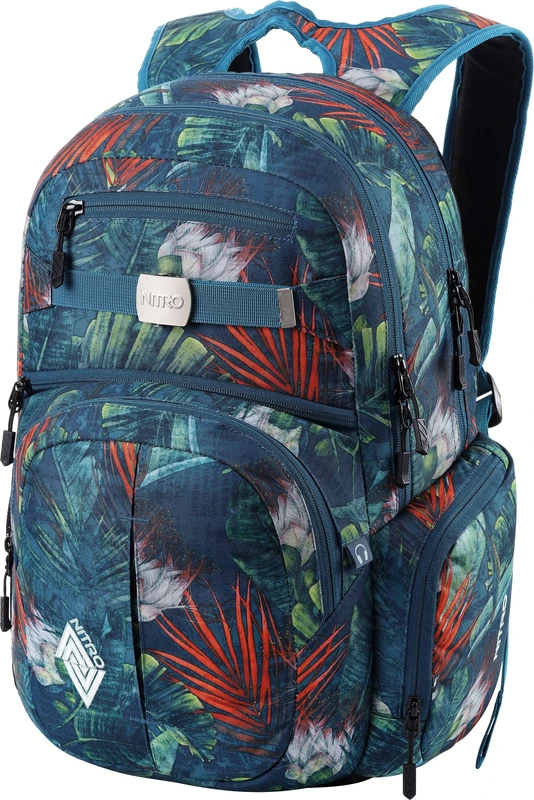 Nitro Hero Pack Large Trendy Backpack with Padded Laptop Compartment and Other Great Features School Bag 37L Ponderosa