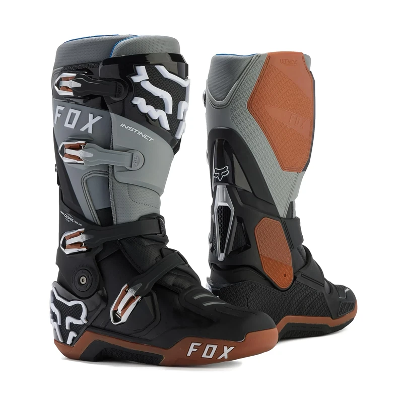 FOX INSTINCT SHOES BLACK/GREY 12 (INSOLE 286MM) - Image 1