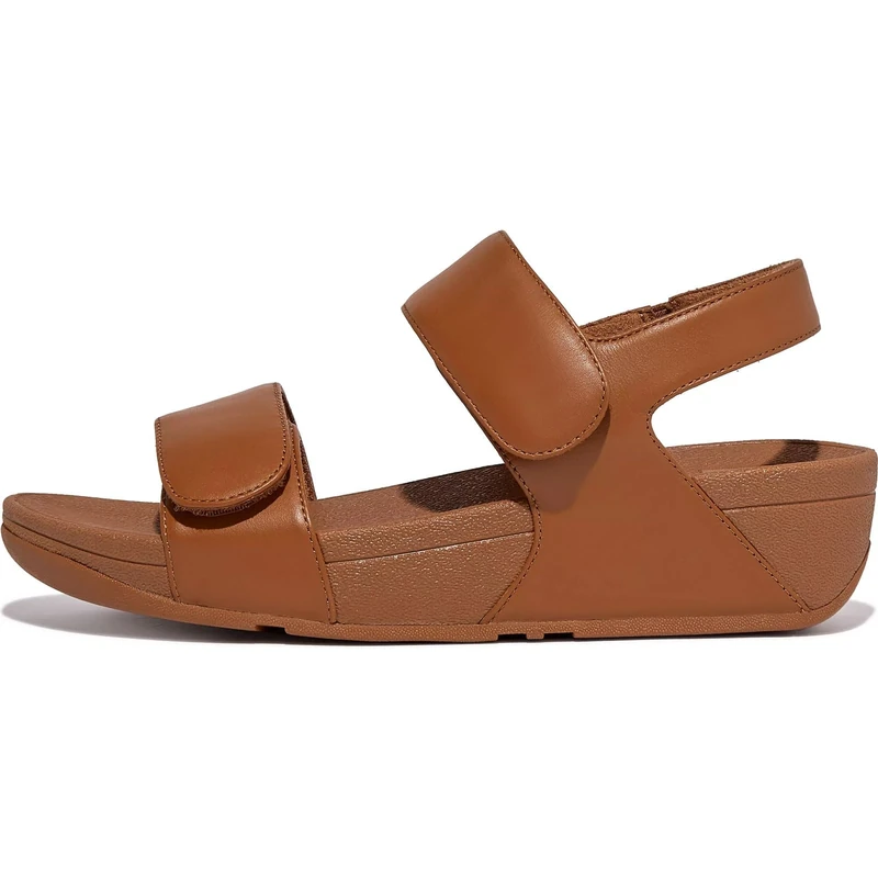 Fitflop LULU ADJUSTABLE LEATHER BACK-STRAP SANDALS