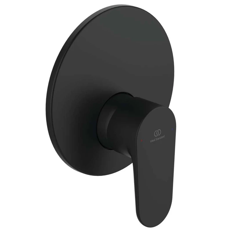 Ideal Standard - Cerafine O, Single-Lever Mixer for Built-in Shower, One Way, External Parts, Silk Black