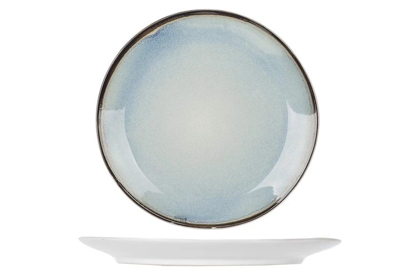 Cosy & Trendy Fez Flat Plate D28 cm Set of 4 Blue - Image 1