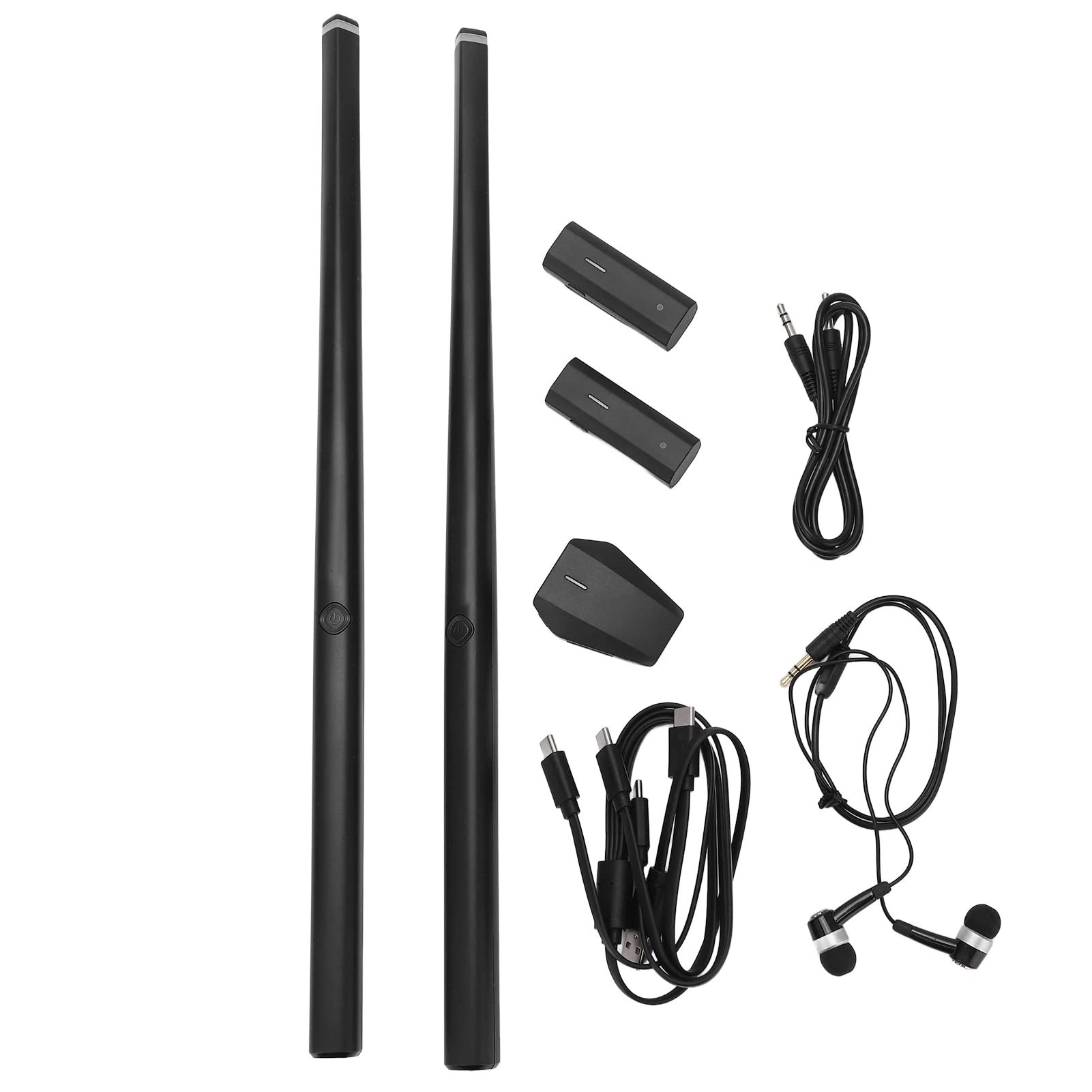 Air Drum Sticks, Portable Virtual Electronic Drum Set with Pedals, Bluetooth & MIDI Function, Electronic Air Drum Rock Beat Rhythm Stick Percussion Instrument Tool for Adults, Kids