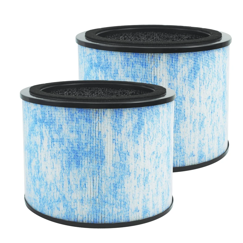 2 Pack AP200 3-in-1 True HEPA Instant Filter Compatible with Instant AP200, H13 Grade True HEPA & Activated Carbon Filter