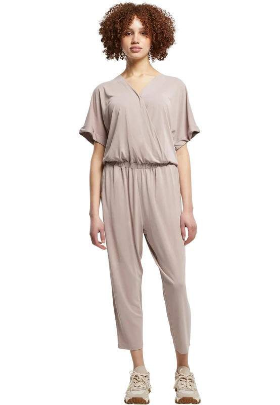 Urban Classics Women's Ladies Modal Jumpsuit T-Shirt, Duskrosis, 5X-Large - Image 1