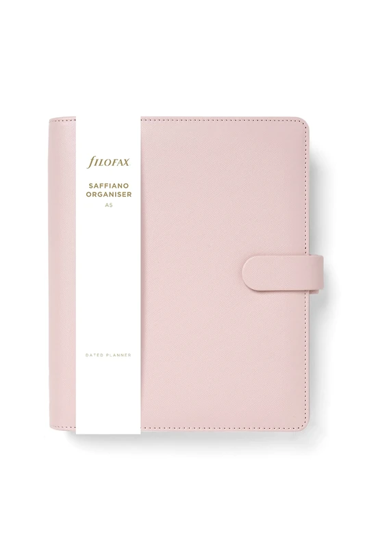 Filofax A5 Saffiano organiser - blush