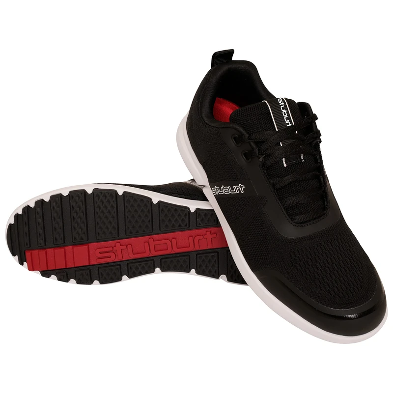Stuburt Men's XP Casual Breathable Comfort Hybrid Rain Shoe, Black, 8.5 UK