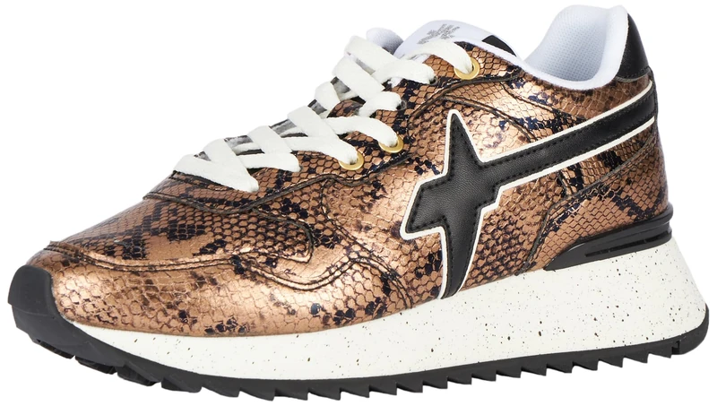 W6yz Women's Yak-W. Oxford Flat, Bronzo, 7 UK