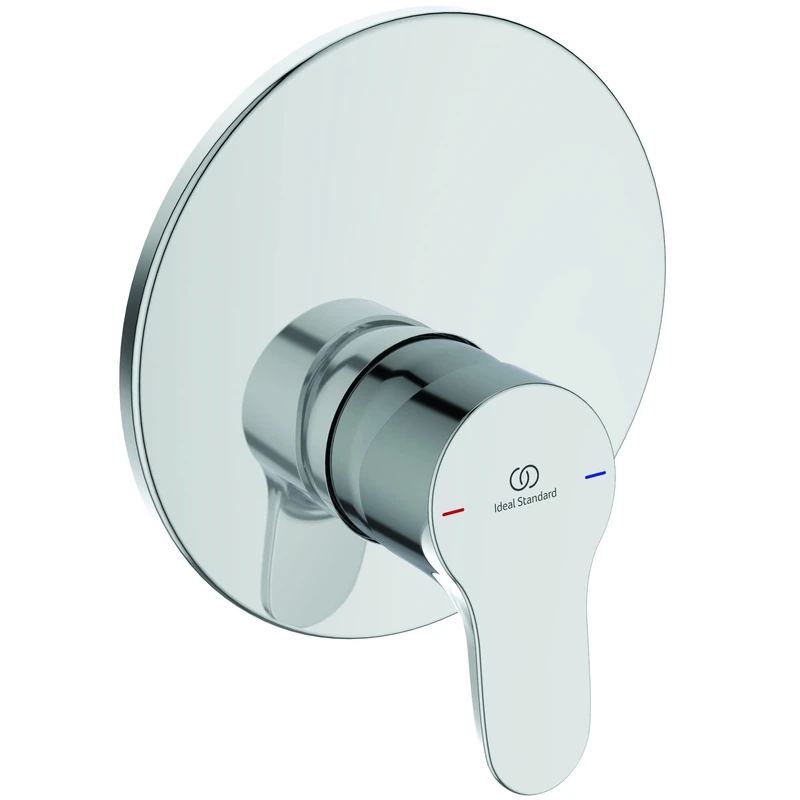 Ideal Standard - Single-Lever Mixer for Built-in Bathtub or Shower, One Way, Complete kit with Built-in Body, Chrome
