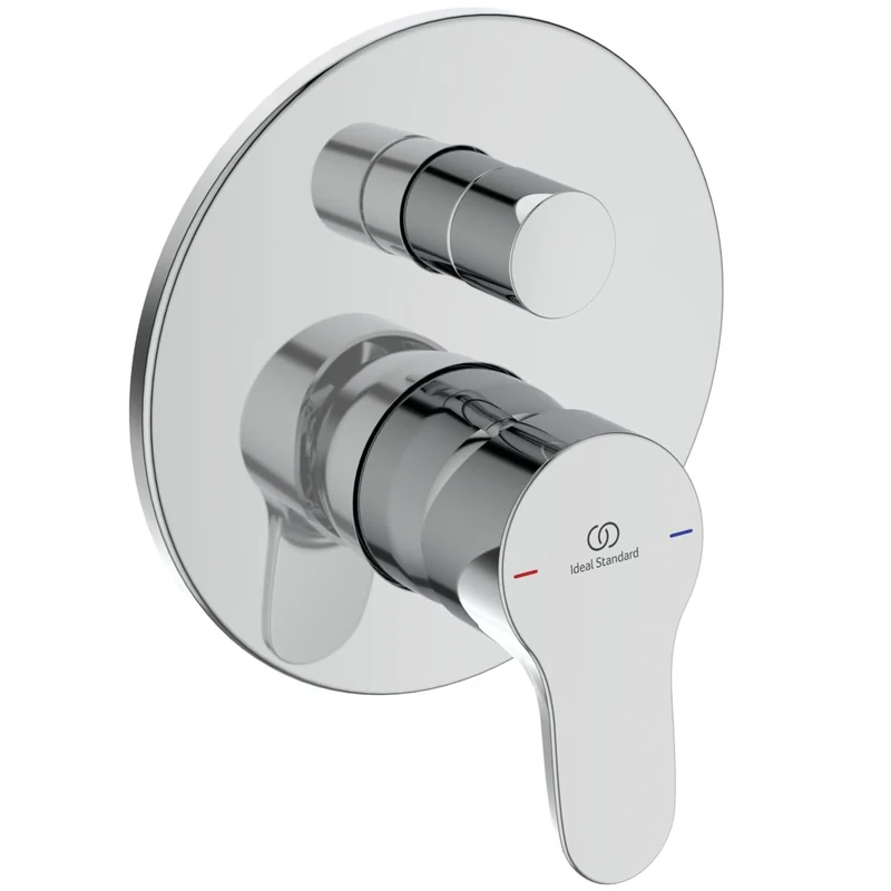 Ideal Standard - Single-Lever Mixer for Built-in Bath or Shower, Two-Way, Complete kit with Built-in Body, Chrome