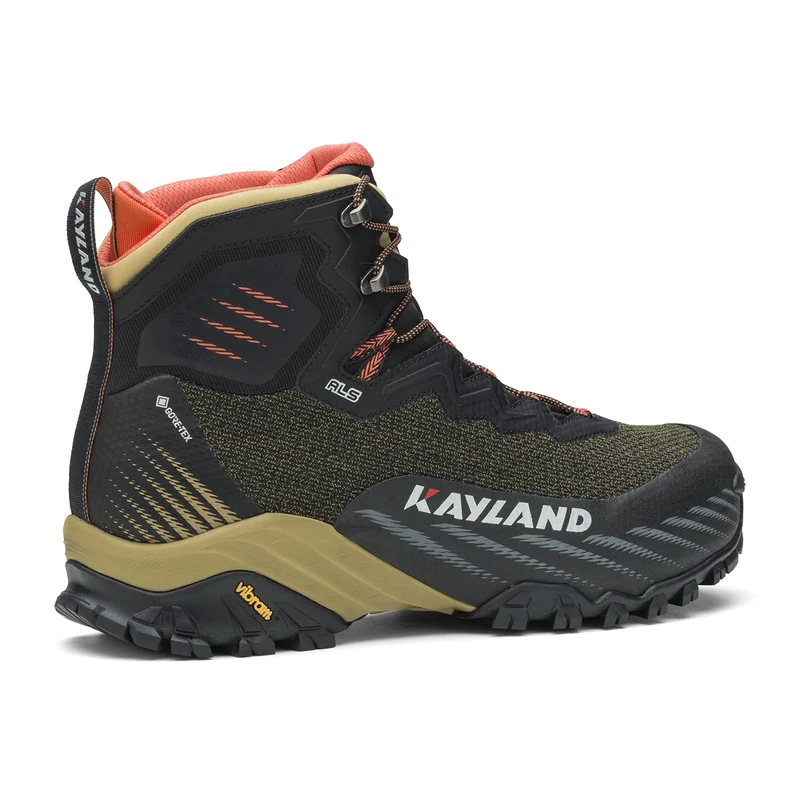 Kayland 018022485 DUKE MID GTX Hiking shoe Male BLACK OCHER UK 6.5