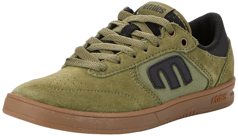 Etnies Men's Windrow Skate Shoe, Olive/Black/Gum, 6.5 UK