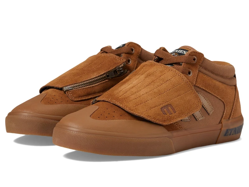 Etnies Windrow Vulc MID Men's Skate Shoe, Brown/Gum - Sustainable, Comfortable, and Durable Sneakers