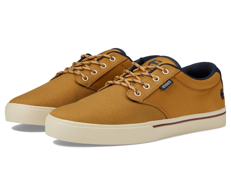 Etnies Men's Jameson 2 ECO Skate Shoe, Brown/Navy, 5.5 UK