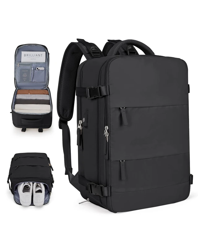 bergsalz Backpack For Women Travel Bag Weekender Lightweight Backpack For Men Hiking Waterproof Gym Bag Carry On Backpack