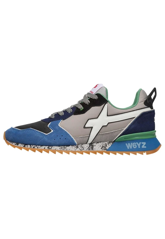 W6yz Men's Jet-m. Trainers, Azure Multi, 9 UK