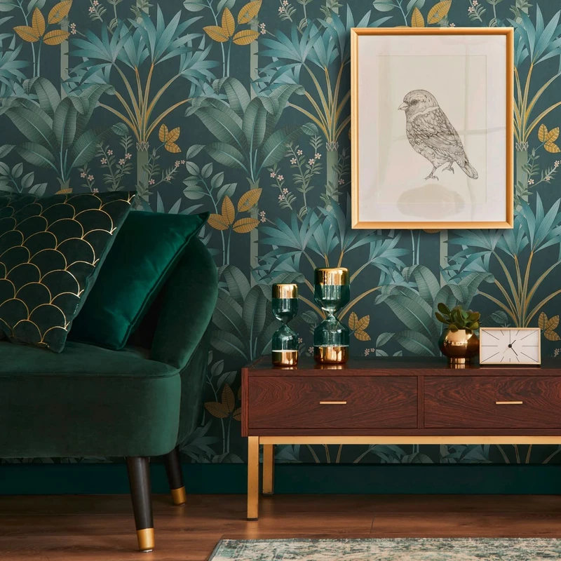 Architects Paper Arcade 391724 Non-Woven Wallpaper Plants 10.05 m x 0.53 m Made in Germany