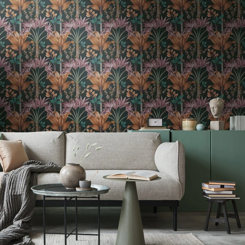 Architects Paper Arcade 391721 Non-Woven Wallpaper Plants 10.05 m x 0.53 m Made in Germany