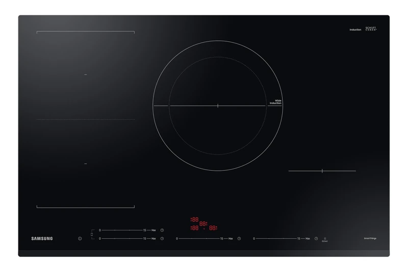 Samsung Series 5 NZ84C5047GK/U1 Slim Fit Induction Hob with Flex Zone, Black