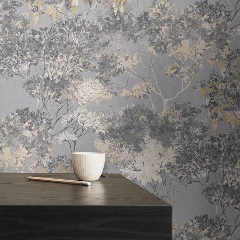 Architects Paper Arcade 391734 Non-Woven Wallpaper Plants 10.05 m x 0.53 m Made in Germany