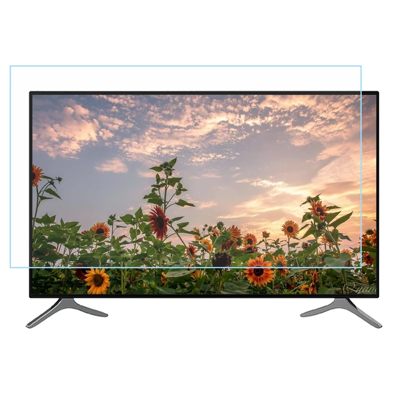 JQZWXX 32-47 Inch Anti Blue Light TV Glare Stopper Screen Protector Film Frosted Surface Dust-proof and Scratch-proof, Fingerprint Prevention No Bubbles / 43in942x529mm