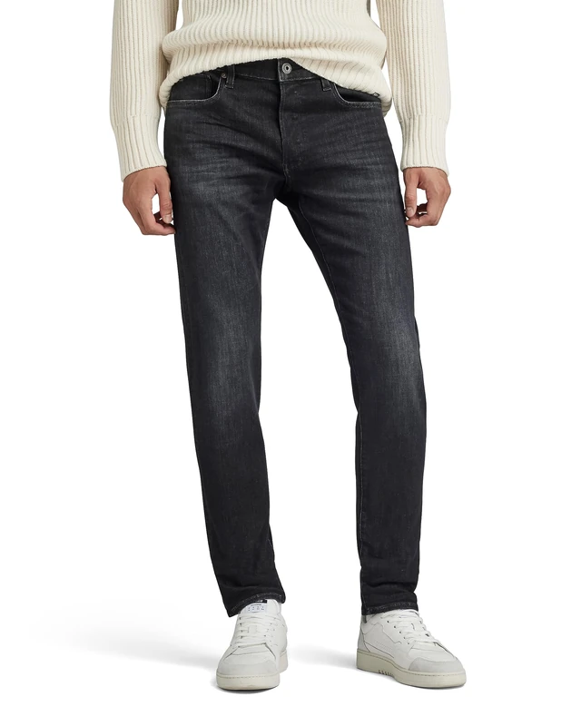 G-Star Men's 3301 Slim Fit Jeans, Blue (medium aged faded 51001-A634-A592), 29W / 34L