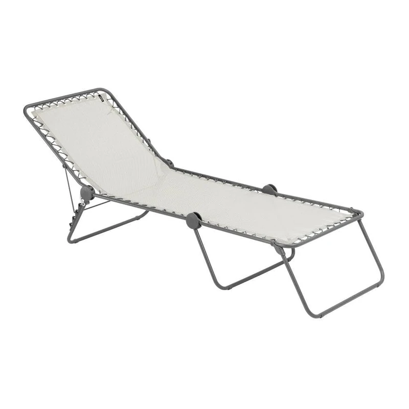 Lafuma Mobilier Sunlounger/Garden Lounger Siesta L Seigle Ii