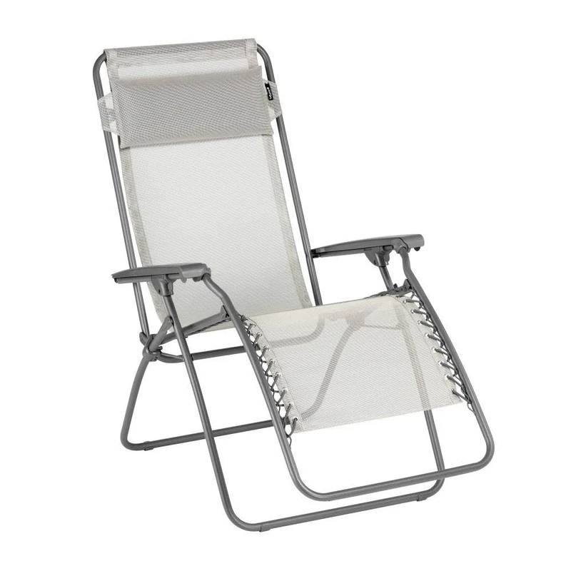 Lafuma Mobilier Loungers and Recliner, Steel/Baytline, Polypropylene, Seigle II, 83x56x94 cm