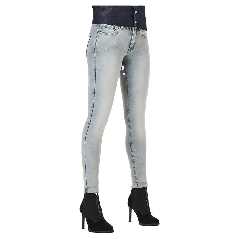 G-Star Women's 3301 Mid Skinny Jeans, Grey (sun faded grey D05889-9882-6013), 28W / 32L