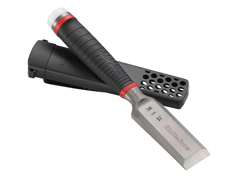 Hultafors HDC38 Heavy-Duty Chisel 38mm – One-Piece Forged Design with Continuous Robust I-Profile for Maximum Strength and Extreme Durability in Demanding Tasks