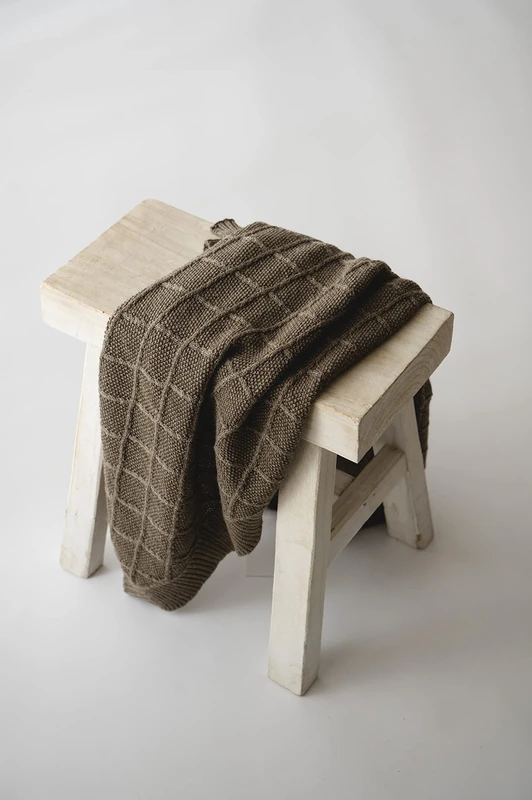 Kaiser 65217391 Merino Wool Knitted Baby Blanket