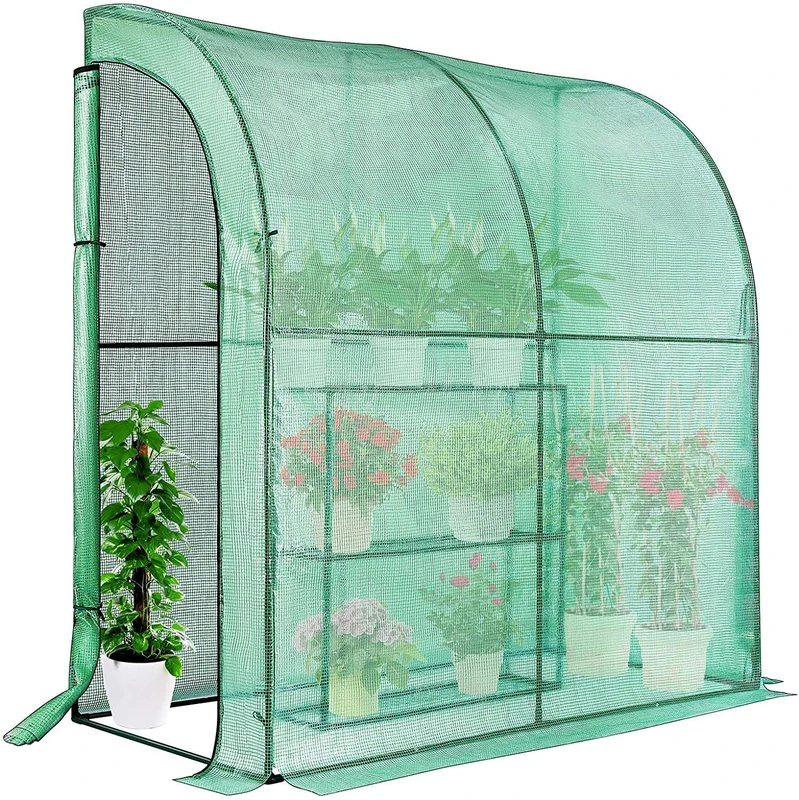 Herzberg HG8088 Garden Greenhouse 200 x 100 cm - Image 1