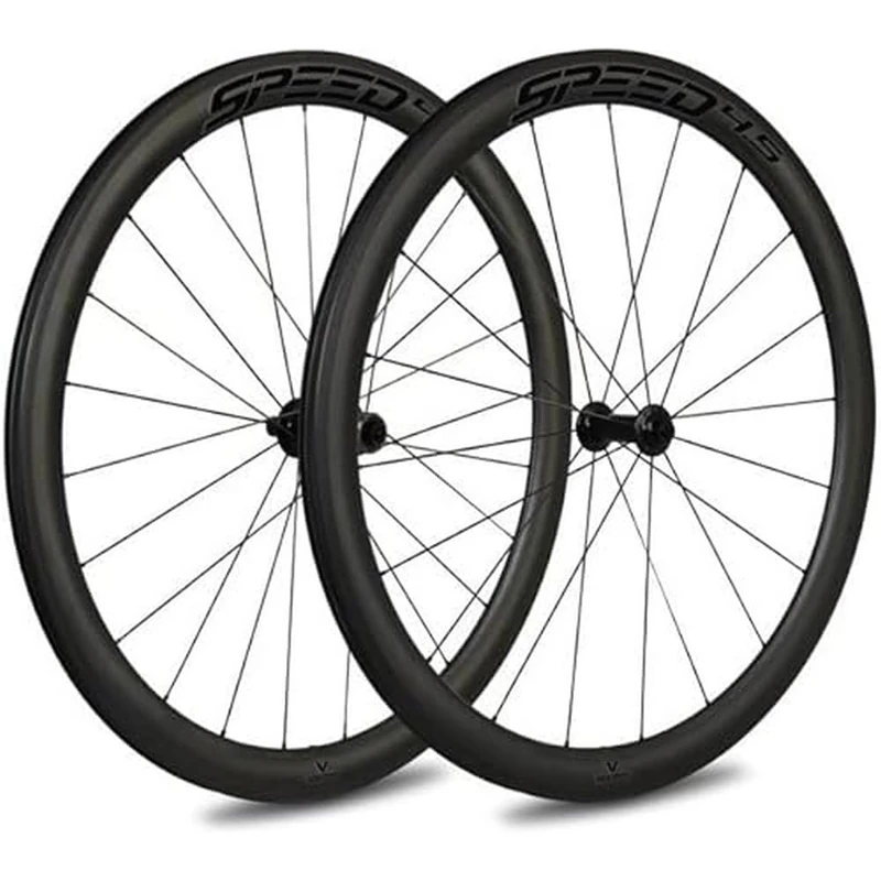 Veltec Unisex Adult Wheelset Speed 4.5 19 mm SR Rim Brake QR XDR Black/Black 622-19