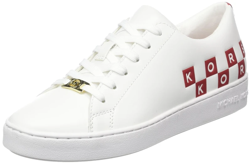 Michael Kors 43R3KTFS1L-994 Keaton LACE UP Female Crimson Multi W/ 18K UK 9