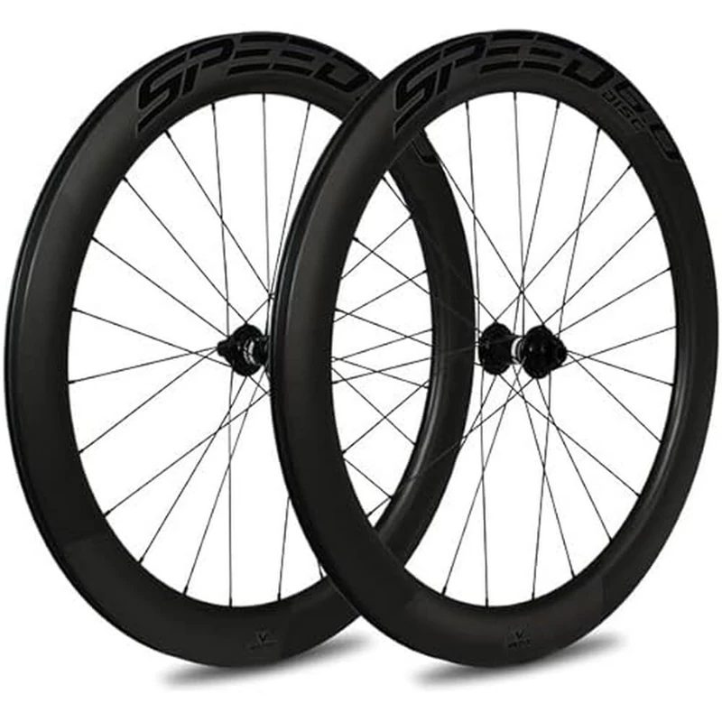 Veltec Unisex - Adult Wheelset Speed 6.0 21 mm SR Disc Shimano QR Black/Black 622-21