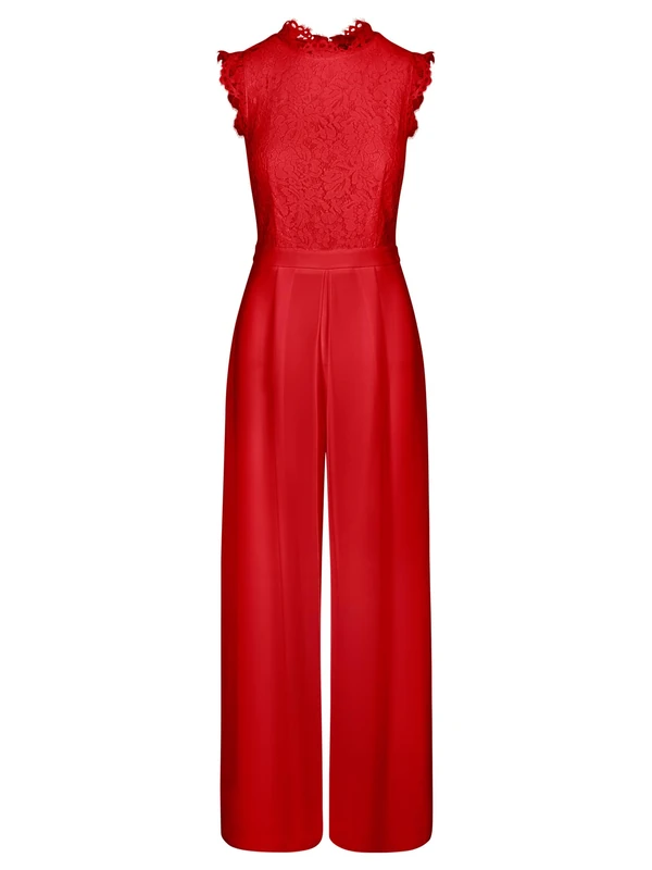 APART Fashion Women's Jumpsuit, red, 10/Slim