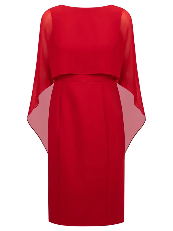 APART Fashion Women's Dress, red, 14