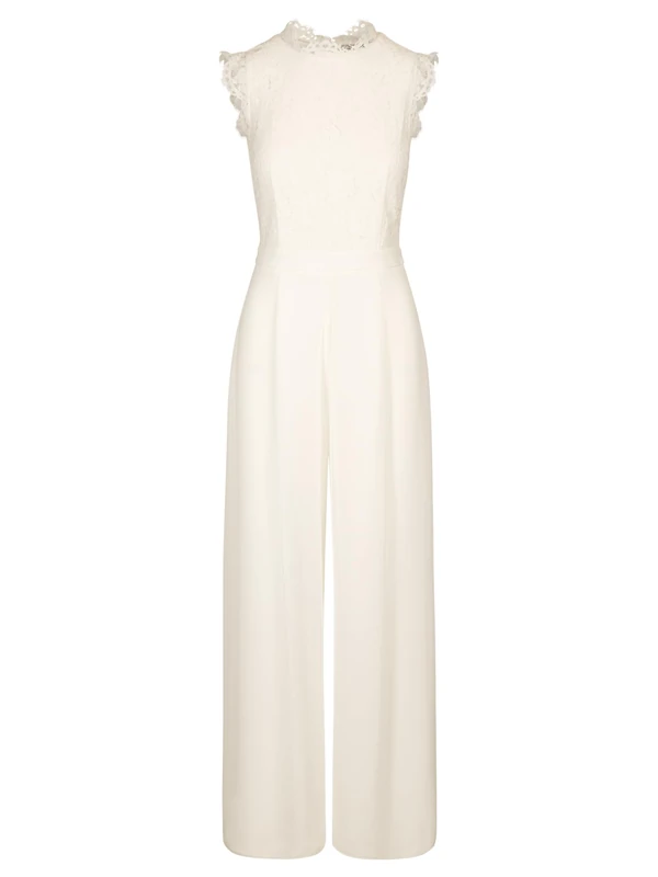 APART Fashion Women's Jumpsuit, Cream, 20/Slim