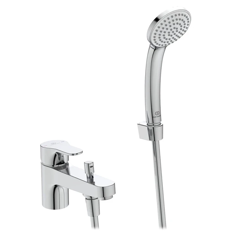 Ideal Standard Cerabase Single Lever Bath Shower Mixer tap, BD056AA, Chrome