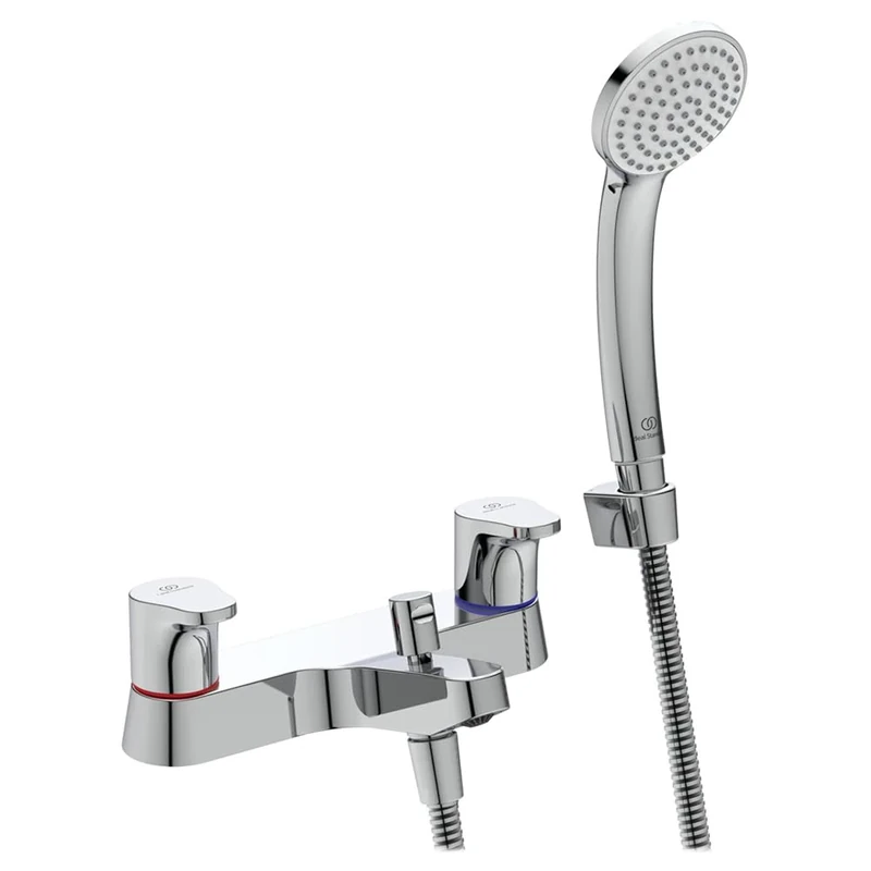 Ideal Standard Cerabase Dual Control Bath Shower Mixer tap, BD058AA, Chrome
