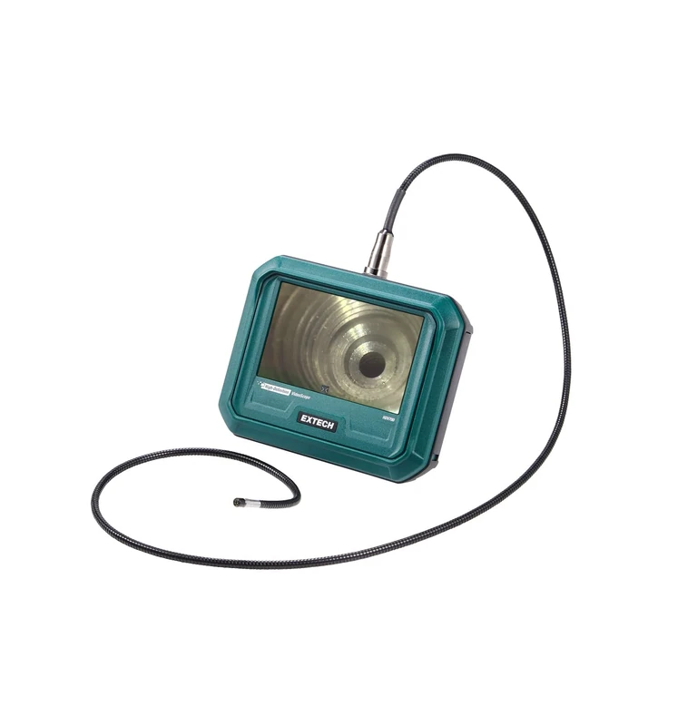 Extech HDV710, HD Videoscope Kit with Semi-Rigid HD 5.5 mm x 1 m Camera Probe