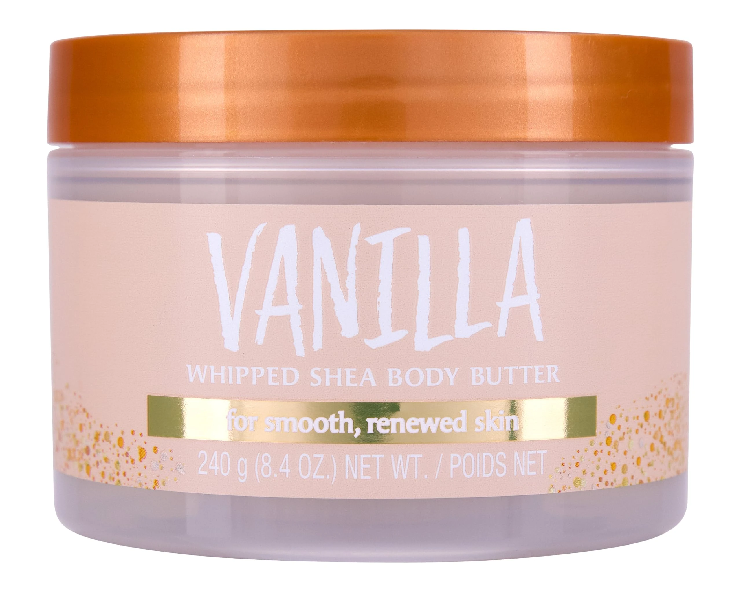 Tree Hut Vanilla Whipped Shea Body Butter 238.1 g with Natural Shea Butter for Nourishing Essential Body Care