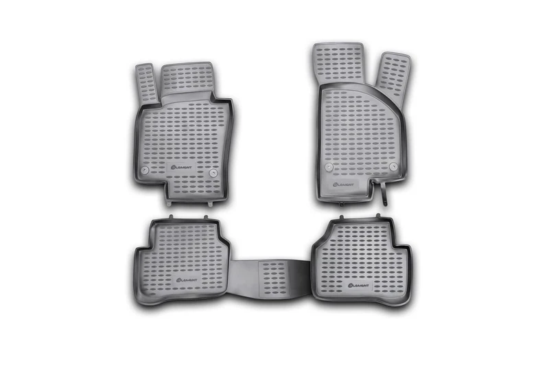 Custom-fit Element 3D Car Mats Designed for VW Passat B6 09/2005->, 4-Piece Set