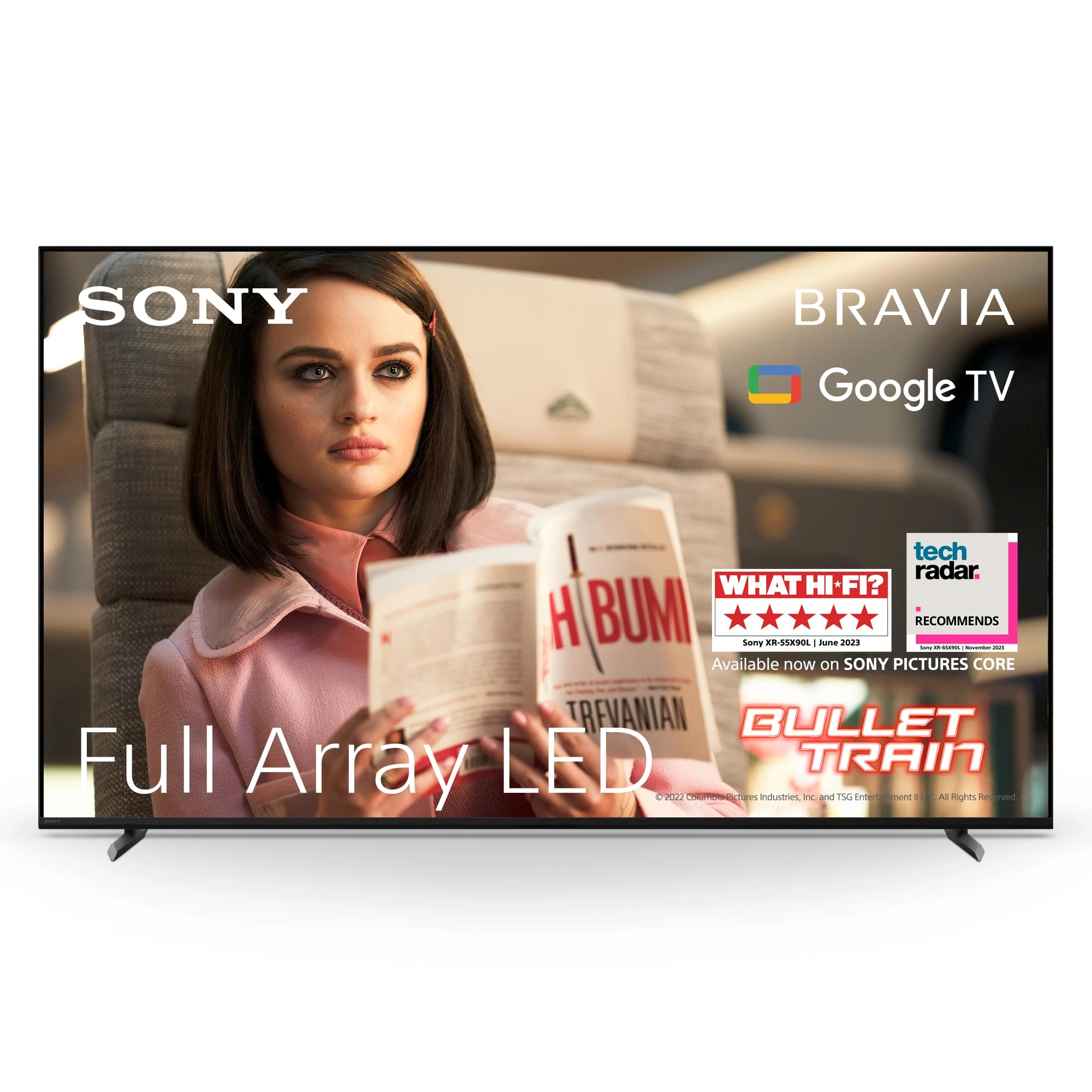 Sony BRAVIA XR, XR-75X90L, 75 Inch, Full Array LED, Smart TV, 4K HDR, Google TV, ECO PACK, BRAVIA CORE, Perfect for PlayStation5, Aluminium Seamless Edge Design, 5 Year Warranty