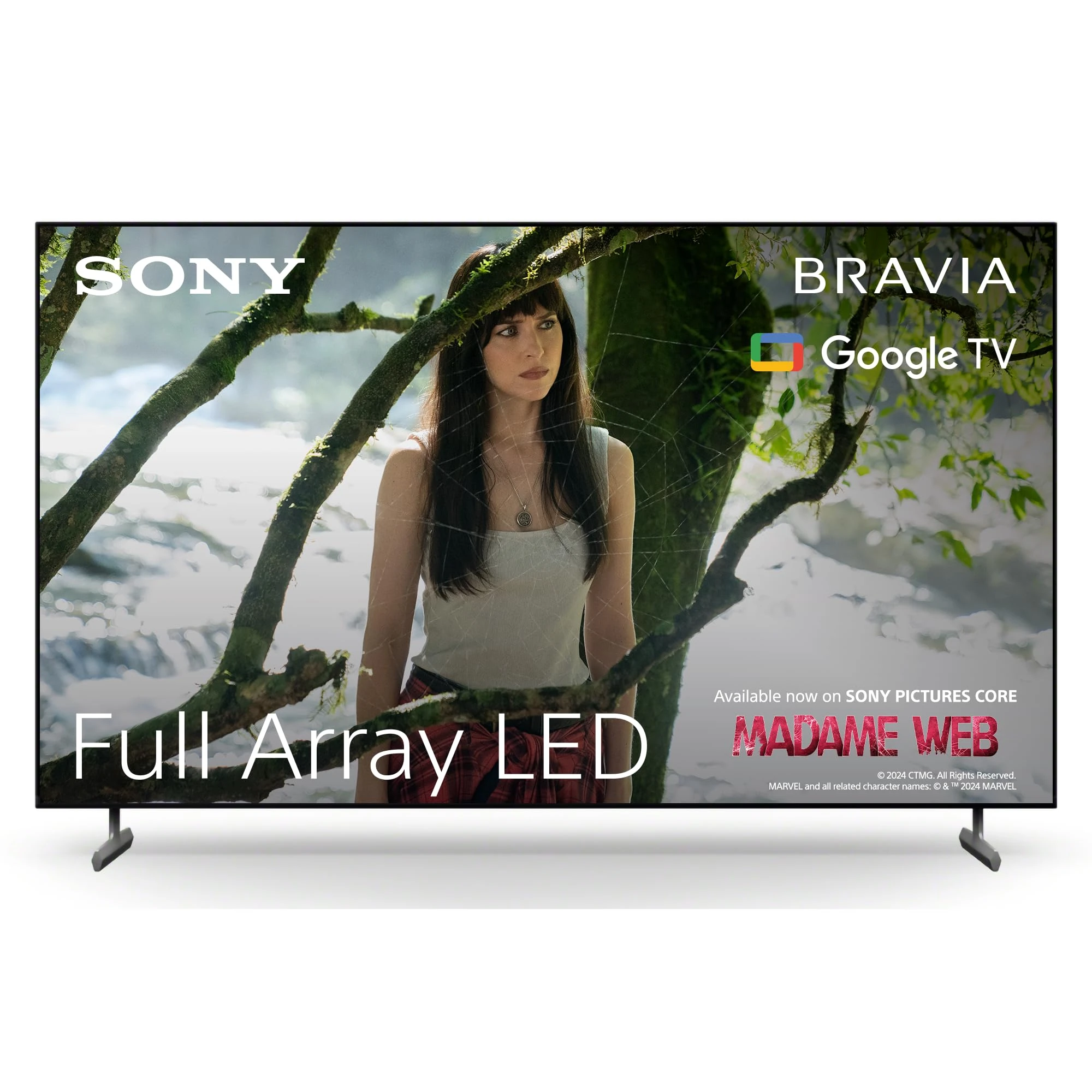 Sony BRAVIA, KD-65X85L, 65 Inch, Full Array LED, Smart TV, 4K HDR, Google TV, ECO PACK, BRAVIA CORE, Seamless Edge Design