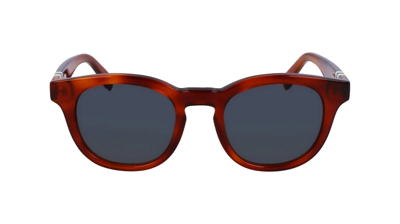 Lacoste Men's Sunglasses L6006S - Blonde Havana with Solid Green Lens