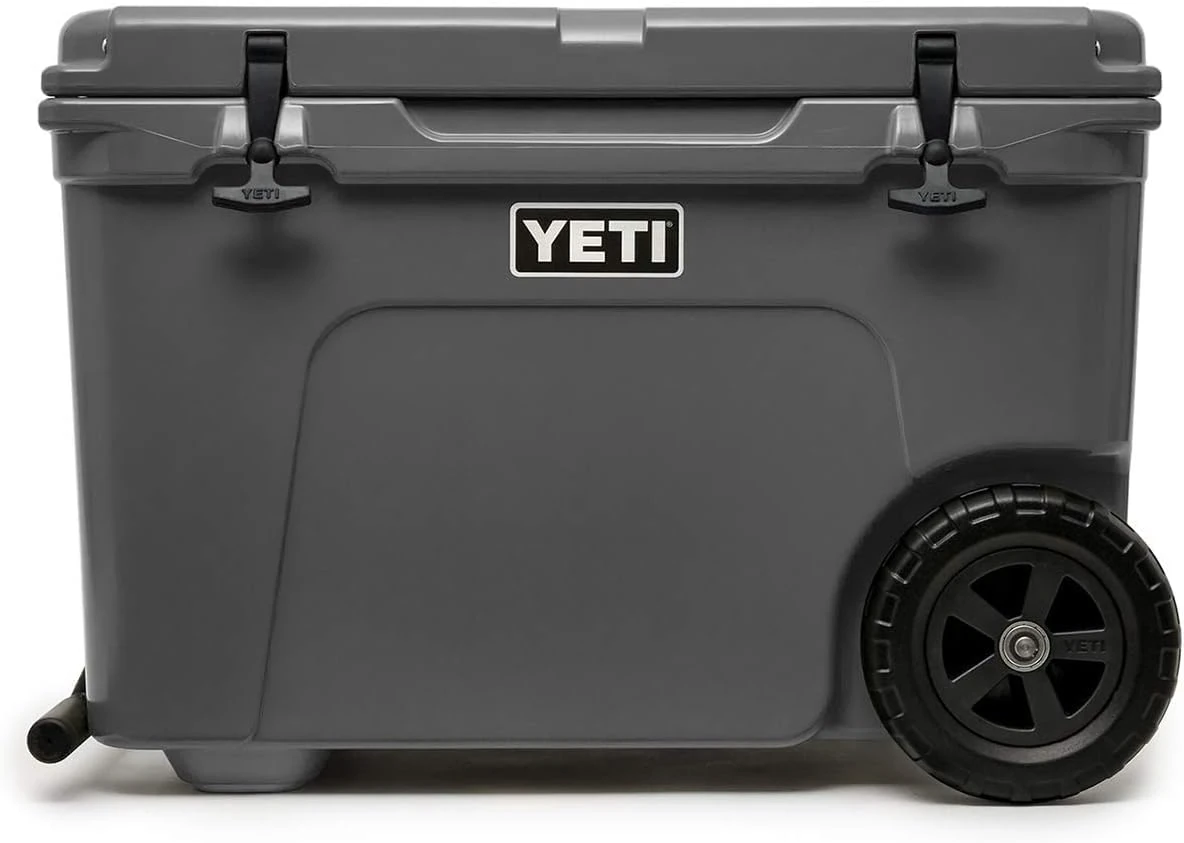 YETI Tundra Haul Wheeled Cool Box, Insulated Hard Cooler, Charcoal