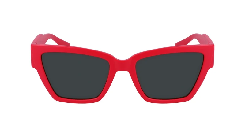 Calvin Klein Jeans CKJ23624S 620 Coral Sunglasses Woman Iniettato, Cat Eye, 54