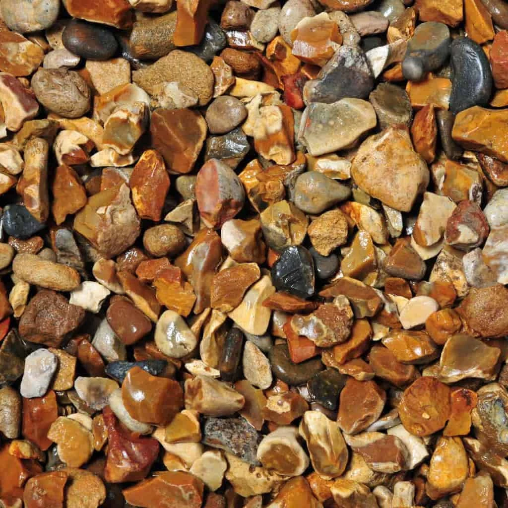 Elixir Gardens Decorative Golden Coloured Gravel Chippings Stones Pebbles Cobbles Paddlestones Aggregate Various Sizes 1kg-1000kg | (20kg x 20, Golden Gravel 10-20mm)