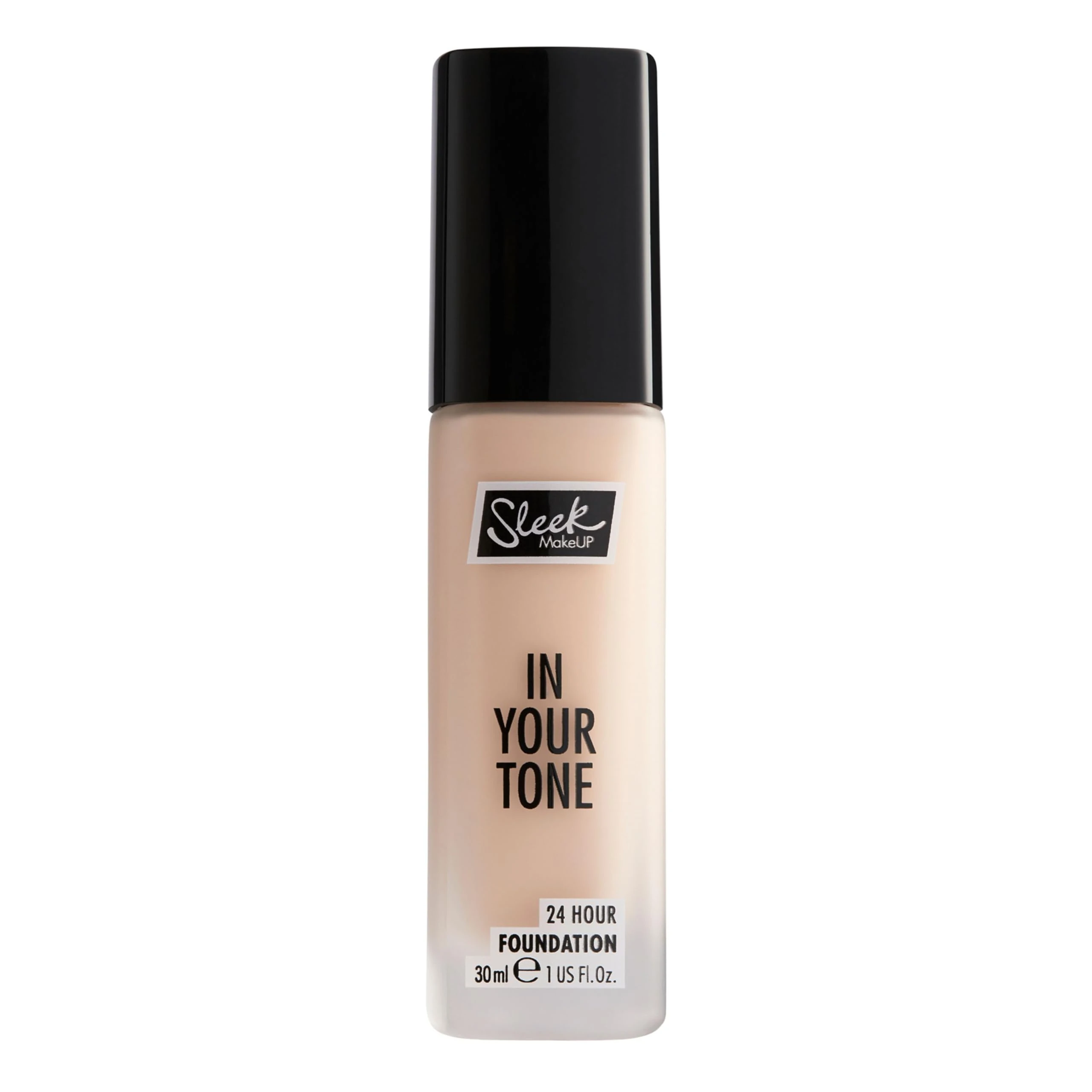 Sleek MakeUP In Your Tone 24 Hour Foundation, Medium Buildable Coverage in 30 Shades, Semi-Matte Flawless Finish, 2C, 30ml